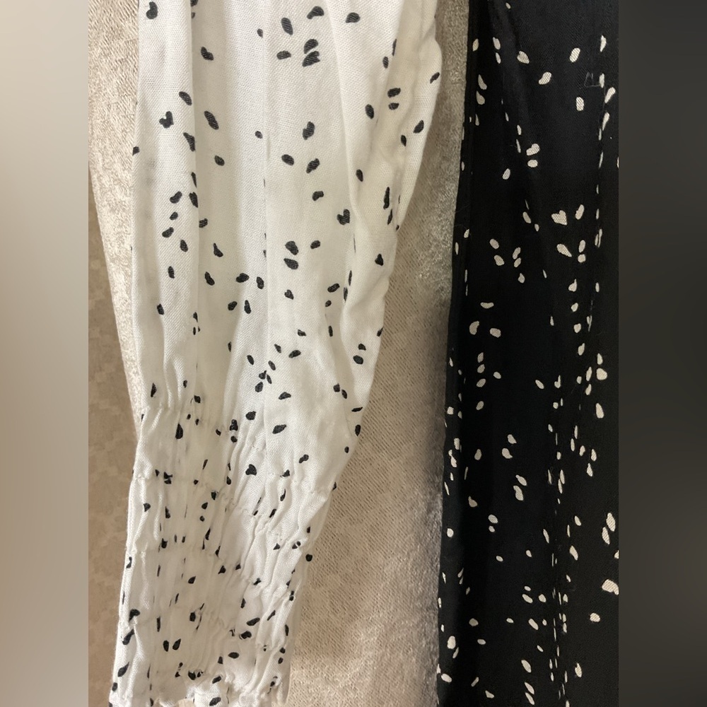 Zara Monochrome Speckled Dress - Picture 10 of 11